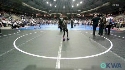 61 lbs Round Of 32 - Kingston Reed, Pin-King All Stars vs John Reid Locust, Vian Wrestling Club