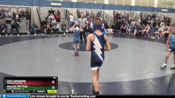 49 lbs Placement (4 Team) - Ben Rutledge, Franklin Central vs Colson George, Perry Meridian