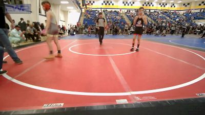 92 lbs Quarterfinal - Maverick Montgomery, Skiatook Youth Wrestling vs Asher Hobbs, Salina Wrestling Club