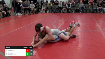 159 lbs Quarterfinals (8 Team) - Ben James, Team Ohio (OH) vs Cole Bartlein, LaCrosse Area Wrestlers(WI)