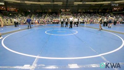 92 lbs Semifinal - Bobby Lima, Broken Arrow Wrestling Club vs Caleb Kelley, Salina Wrestling Club