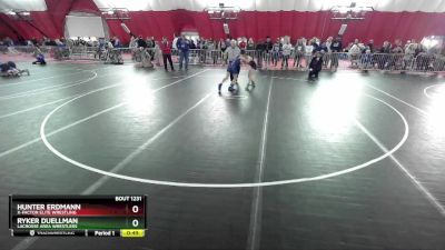 92 lbs Semifinal - Hunter Erdmann, X-Factor Elite Wrestling vs Ryker Duellman, LaCrosse Area Wrestlers