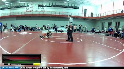 75 lbs Cons. Semi - Deacon Gibbs, Contenders Wrestling Academy vs Carter Sanford, New Palestine Junior High