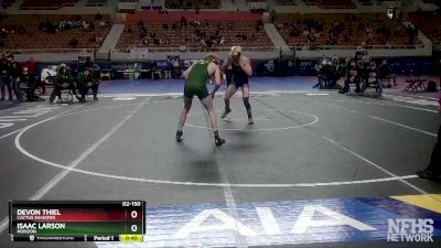 D2-150 lbs Cons. Round 1 - Isaac Larson, Horizon vs Devon Thiel, Cactus Shadows