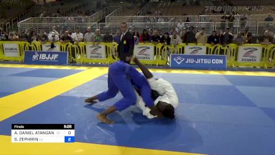 ALOYS DANIEL ATANGANA NKOA vs SALRON ZEPHIRIN 2022 Pan Jiu Jitsu IBJJF Championship