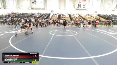 124 lbs Cons. Round 3 - Noah Becker, Mexico Wrestling vs Andrew Aparo, Victor Wrestling Club