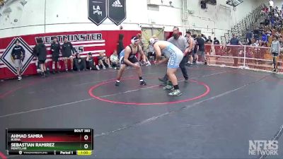 285 lbs Cons. Round 2 - Sebastian Ramirez, Montclair vs Ahmad Samra, Buena