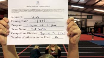 Legion of Allstars Airborne - Legion of Allstars - Airborne [L3 Junior - D2 - Small] 2021 The Regional Summit Virtual Championships