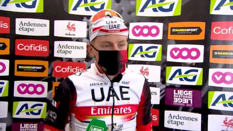 Liège-Bastogne-Liège: Tadej Pogacar Reacts To Incredible Finish