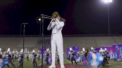 A Drum Major Who Can Do Both - Hendrickson High School Trombone Soloist & Drum Major Crushes Finals Performance