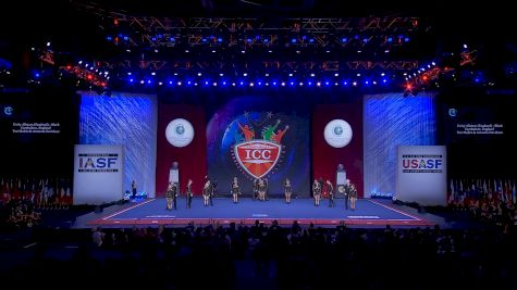 Unity Allstars (England) - Black [2022 L7 International Open Coed Non Tumbling Semis] 2022 The Cheerleading Worlds