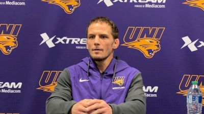 Doug Schwab Is Seeing Growth From His Northern Iowa Wrestling Team