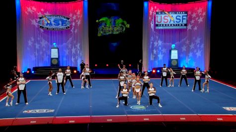 GymTyme All-Stars - Chrome [2021 L7 International Open Large Coed Semis] 2021 The Cheerleading Worlds