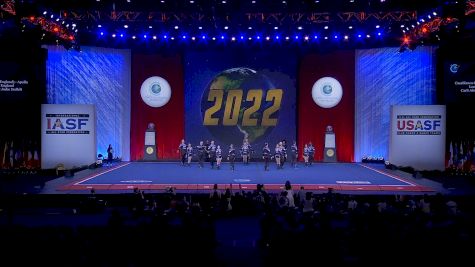 Casablanca Cheer (England) - Apollo [2022 L6 International Open Large Coed Semis] 2022 The Cheerleading Worlds