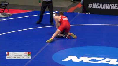 184 lb, R12 Taylor Venz, Nebraska vs Parker Keckeisen, Northern Iowa