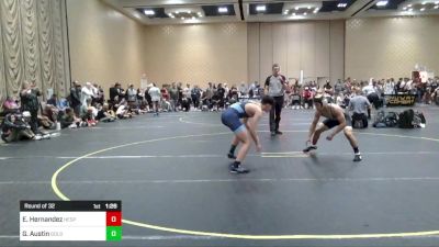 132 lbs Round Of 32 - Emiliano Hernandez, Hesperia WC vs Gavin Austin, Gold Rush Wr Acd