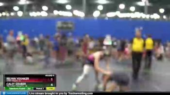 98 lbs Round 4 (6 Team) - Caley Graber, The Funky Singlets vs Rilynn Younker, Steel Valley