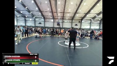 126 lbs Cons. Round 2 - Steven Kaszuba, IL vs Jackson Stoops, WA