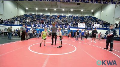 83 lbs Quarterfinal - Lucas McCurley, Norman Grappling Club vs Creed Parham, Blaine County Grapplers