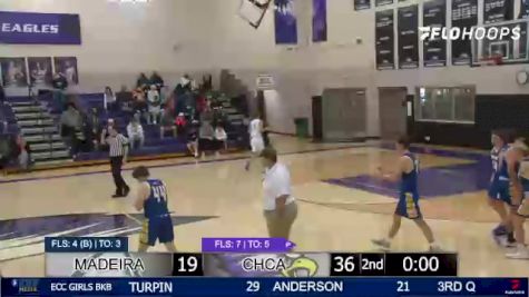 Replay: CHCA vs Madeira - 2022 Cincinnati Hills vs Madeira | Jan 22 @ 3 PM