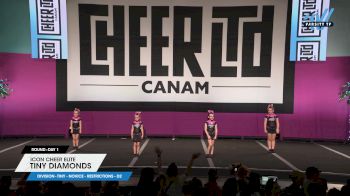 Icon Cheer Elite - Tiny Diamonds [2024 L1 Tiny - Novice - Restrictions - D2 Day 1] 2024 CANAM Grand Nationals