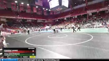 170 lbs D2/d3 - Semi-finals (sat 10:00am.) - Emmeric Hanke, Winneconne vs Ryan Routhieaux, Luxemburg-Casco