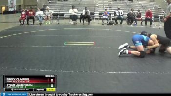115 lbs Round 3 (6 Team) - Brock Claypool, American Gladiators vs Tyler Lachenberg, Elite Athletic Club