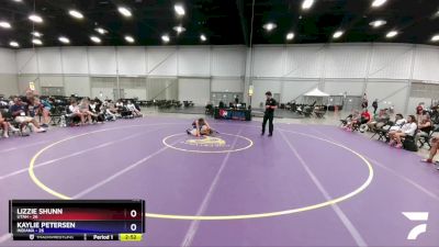 152 lbs Placement Matches (16 Team) - Lizzie Shunn, Utah vs Kaylie Petersen, Indiana