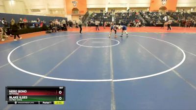 197 lbs Cons. Round 5 - Nero Bono, Keystone vs Blake Ilges, Alfred State