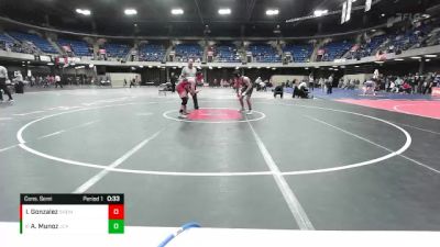 126 lbs Cons. Semi - Aurelio Munoz, Joliet Catholic Academy vs Izaiah Gonzalez, Bremen