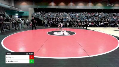 114 lbs Semifinal - Hayden Fry, La Costa Canyon vs Ella Parker, Spanish Springs