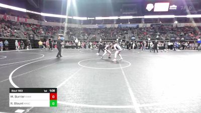 130.8 lbs Quarterfinal - Margaret Burrier, Evergreen Wrestling Club vs Reese Blount, Mascoutah High School