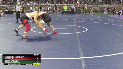 D2-150 lbs Champ. Round 1 - Harrison Meekhof, Allendale HS vs Drew Ladach, Huron HS - New Boston