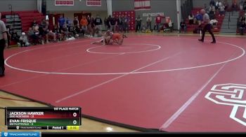 174 lbs Finals (2 Team) - Evan Frisque, UW Platteville vs Jackson Hawker, Ohio Northern
