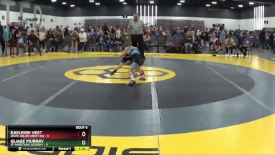 60 lbs Semis & 1st Wrestleback (8 Team) - Kayleigh Vest, Death Squad Wrest (IN) vs Guage Murray, CP Wrestling Academy