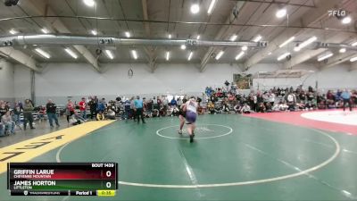 215 lbs Cons. Round 7 - James Horton, Littleton vs Griffin LaRue, Cheyenne Mountain