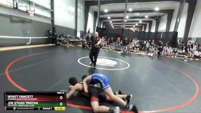 119 lbs Cons. Semi - Joe Ethan Tristan, Tri Cities Wrestling Club vs Wyatt Fawcett, Pioneer Grappling Academy