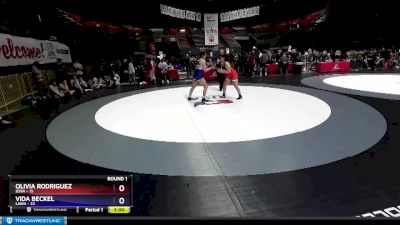 164 lbs Round 1 (12 Team) - Olivia Rodriguez, IEWA vs Vida Beckel, LAWA