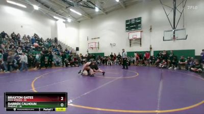 190A Round 3 - Darren Calhoun, Pinedale vs Braxton Gates, Rock Springs