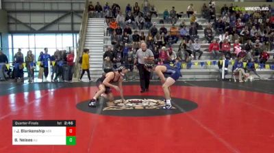 165 lbs Quarterfinal - Johnny Blankenship, Nebraska vs Bailey Neises, Augustana University