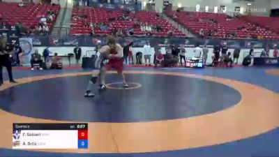 77 kg Quarters - Fritz Schierl, Ohio Regional Training Center / TMWC vs Alec Ortiz, Minnesota Storm