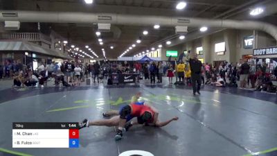 78 kg Quarters - Matthew Chan, Las Vegas Wrestling Club vs Brandon Fulco, South Side Wrestling Club