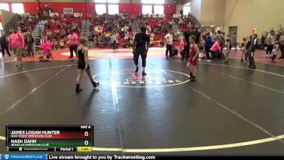 60 lbs Quarterfinal - James Logan Hunter, Gulf Coast Wrestling Club vs Nash Dahn, Ironclad Wrestling Club