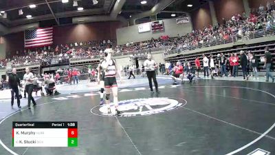 Quarterfinal - Kendall Stucki, Desert Hills vs Kayleb Murphy, Hurricane