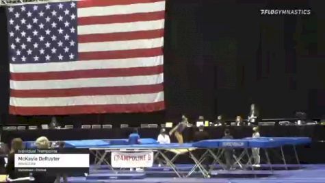 McKayla DeRuyter - Individual Trampoline, World Elite - 2021 USA Gymnastics Championships
