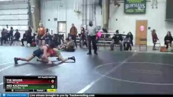 120 lbs Finals (2 Team) - Tye Woods, Team 922 vs Ned Kaufmann, PA Alliance Red