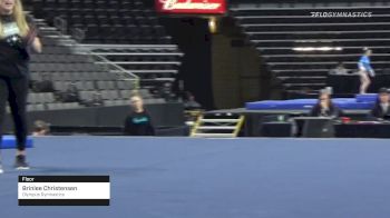 Brinlee Christensen - Floor, Olympus Gymnastics - 2022 Elevate the Stage Toledo presented by Promedica