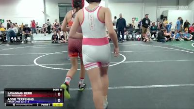 105 lbs Round 4 (6 Team) - Mimi Skowronski, Mat Assassins vs Mary Lawson, Finger Lakes Elite