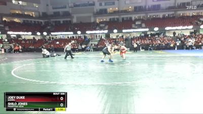 285 lbs Quarterfinal - Shilo Jones, Mountain View vs Joey Duke, Nampa