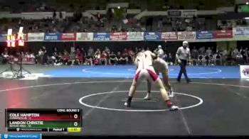 182 lbs Sat 4 - Landon Christie, Butler Area vs Cole Hampton, Currituck HS